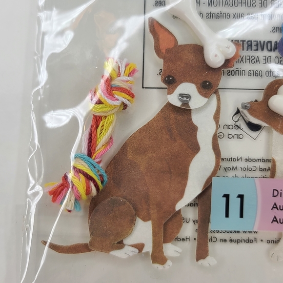 Jolee's Boutique Dimensional Stickers Chihuahua Stickers 11 pcs EK Success - Picture 9 of 14